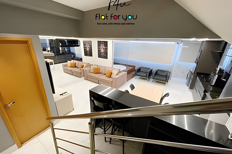 #505# Duplex Luxuoso c/ jacuzzi privativa 2 suítes