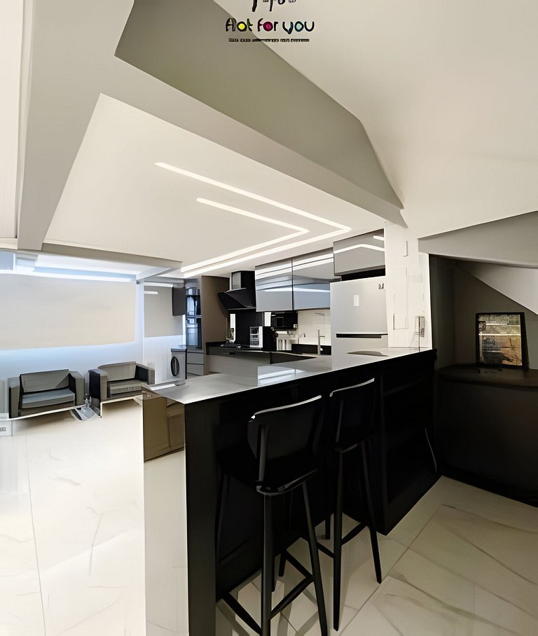 #505# Duplex Luxuoso c/ jacuzzi privativa 2 suítes