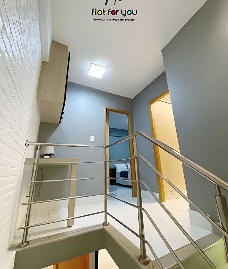 #505# Duplex Luxuoso c/ jacuzzi privativa 2 suítes