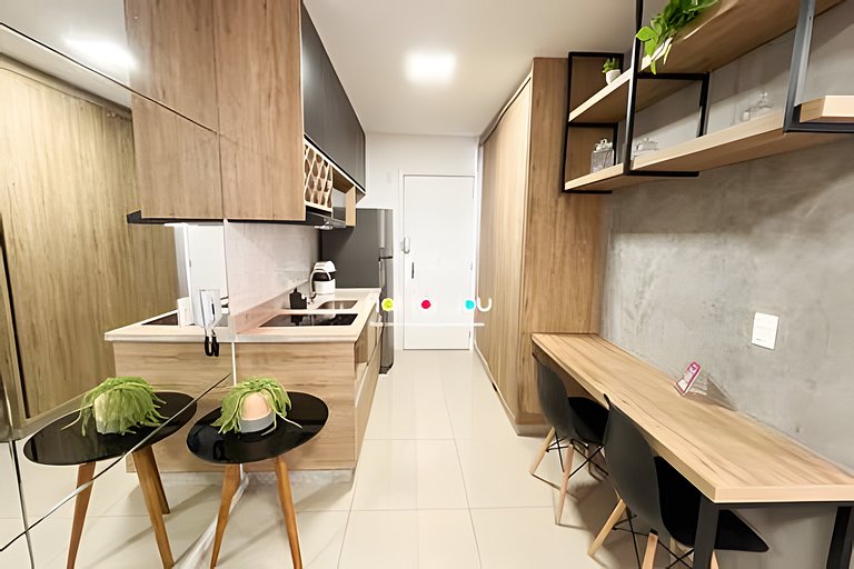 #1302T# Lindo Studio Jd. Goiás