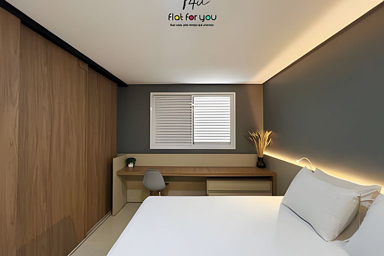 #506# Apto de 1 quarto -Lounge 22