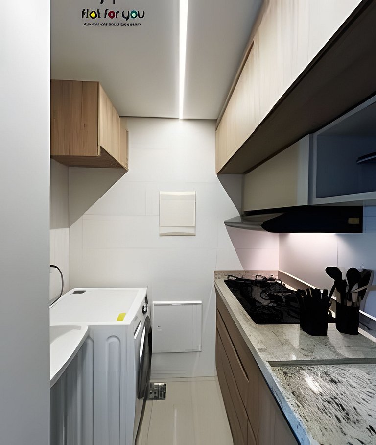 #506# Apto de 1 quarto -Lounge 22