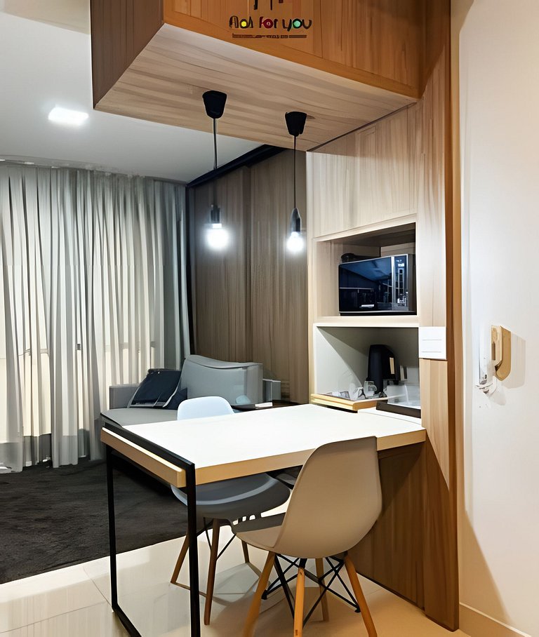 #506# Apto de 1 quarto -Lounge 22