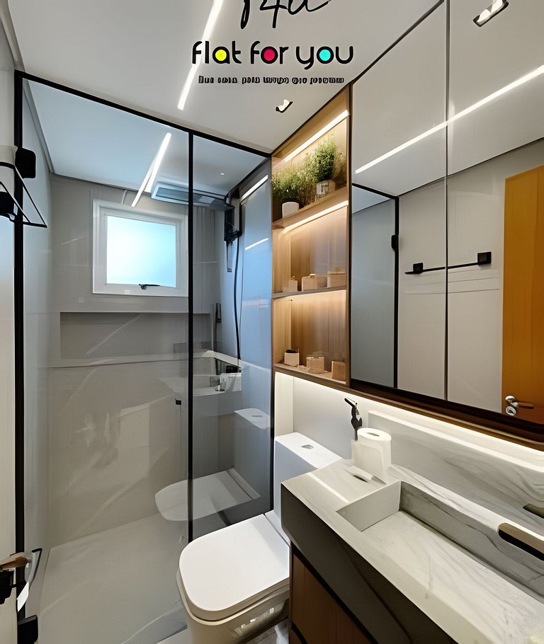 #304# Luxuoso apê 2Q Jd. Goiás.