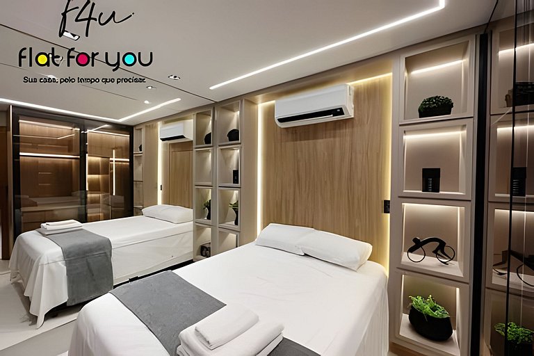 #304# Luxuoso apê 2Q Jd. Goiás.