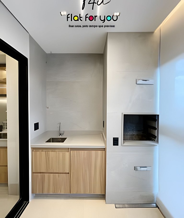 #304# Luxuoso apê 2Q Jd. Goiás.