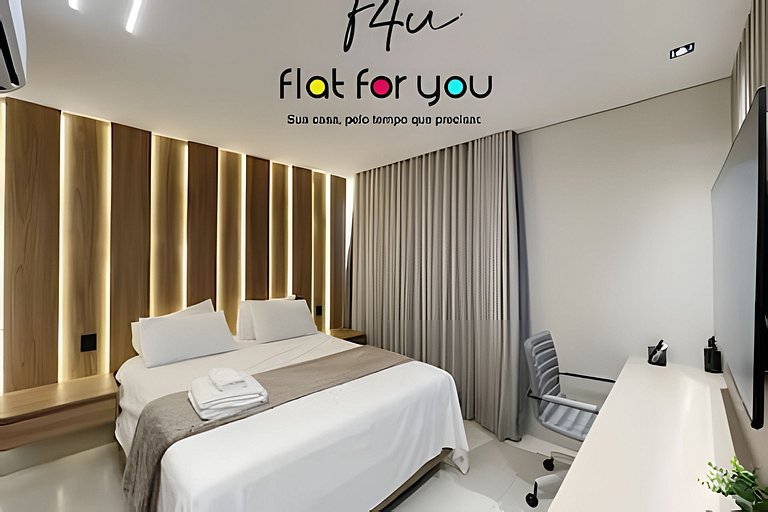 #304# Luxuoso apê 2Q Jd. Goiás.