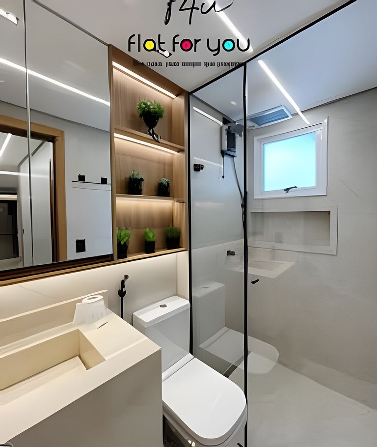 #304# Luxuoso apê 2Q Jd. Goiás.