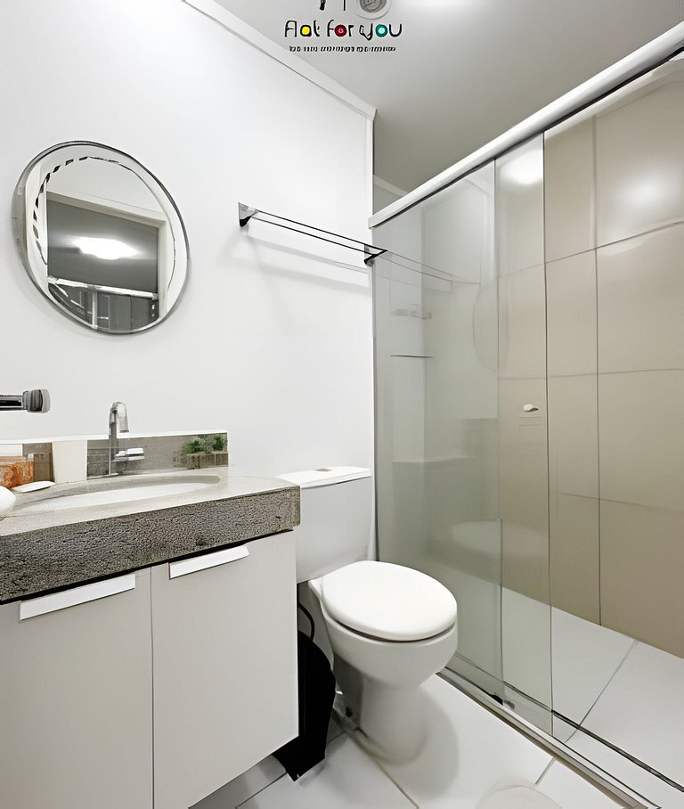 #1806A# - Apto 1 quarto- Metropolitan Barcelona