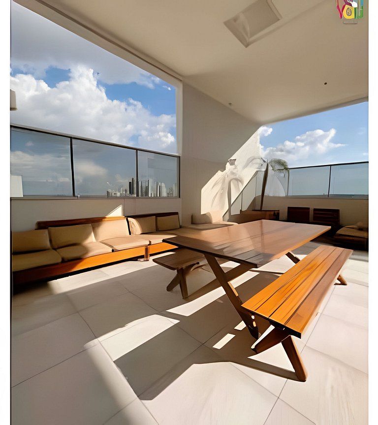 #1806A# - Apto 1 quarto- Metropolitan Barcelona