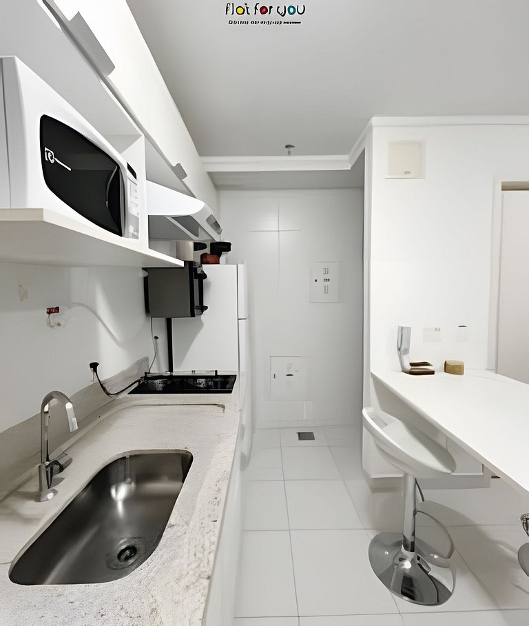 #1806A# - Apto 1 quarto- Metropolitan Barcelona