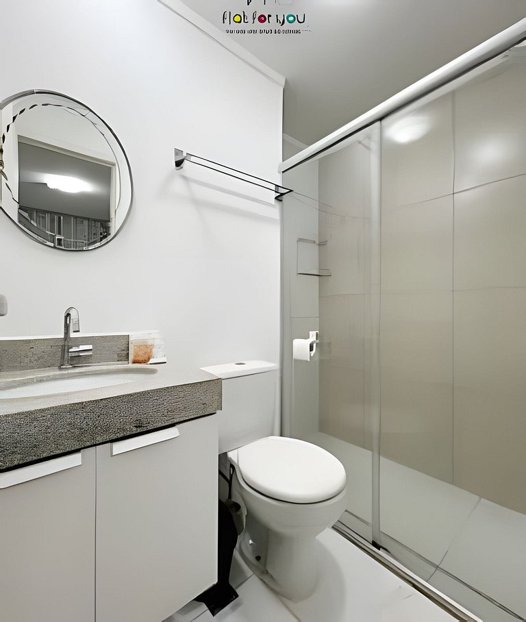 #1806A# - Apto 1 quarto- Metropolitan Barcelona