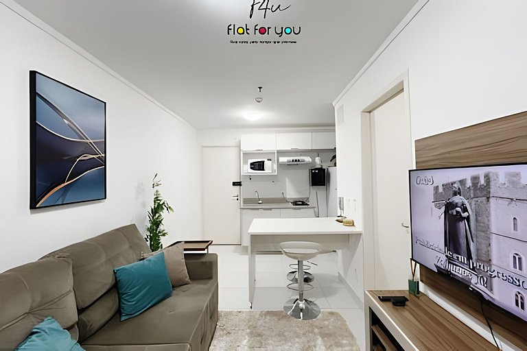 #1806A# - Apto 1 quarto- Metropolitan Barcelona