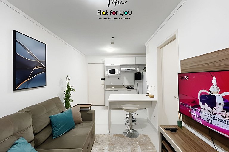 #1806A# - Apto 1 quarto- Metropolitan Barcelona