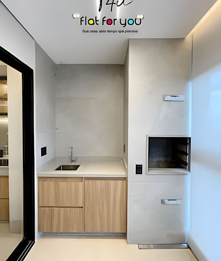 #304# Luxuoso apê 2Q Jd. Goiás.