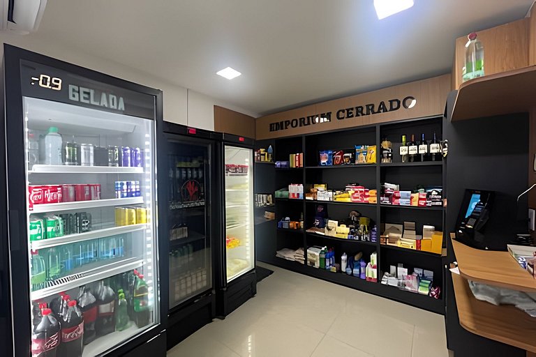 #1306T# Luxuoso apê 1Q no Jd. Goiás