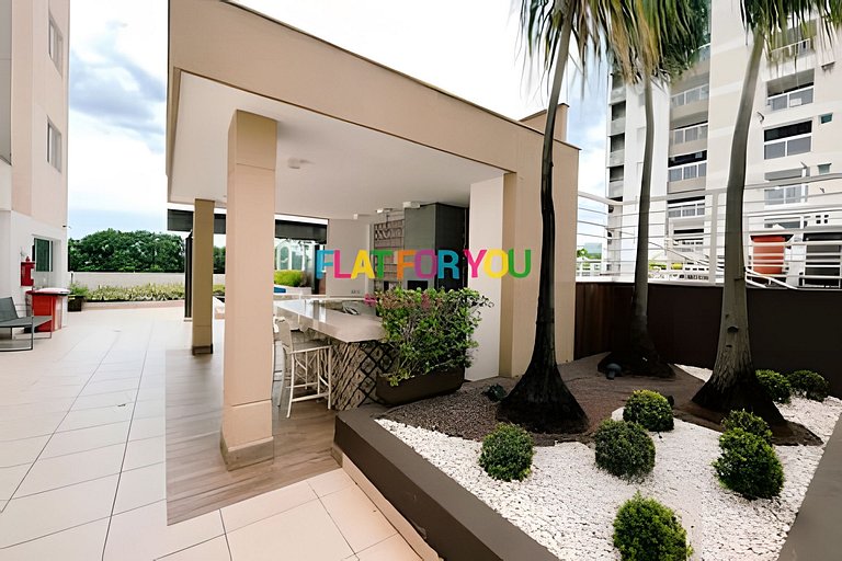 #1008# Apto 2Q próx. ao Parque Flamboyant