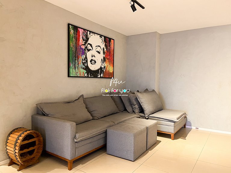 #304O# Apartamento lindo de 2 quartos com jacuzzi privativa