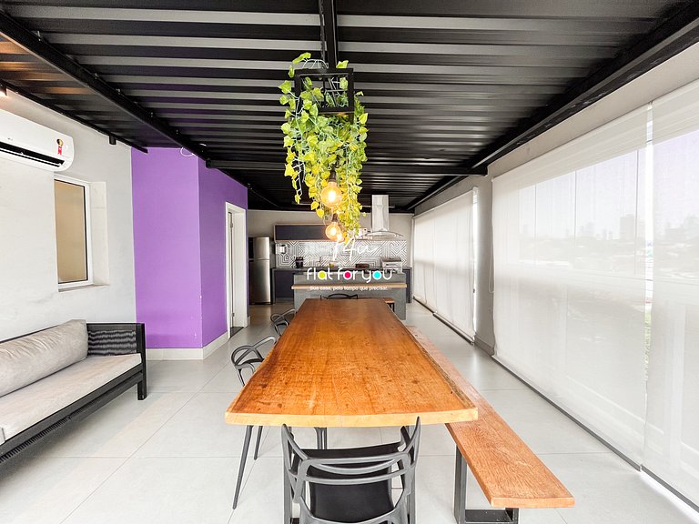 #304O# Apartamento lindo de 2 quartos com jacuzzi privativa