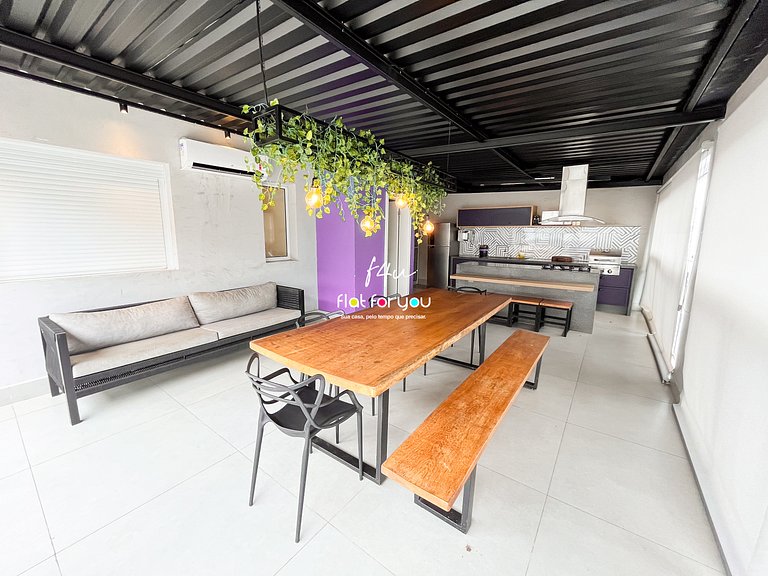 #304O# Apartamento lindo de 2 quartos com jacuzzi privativa