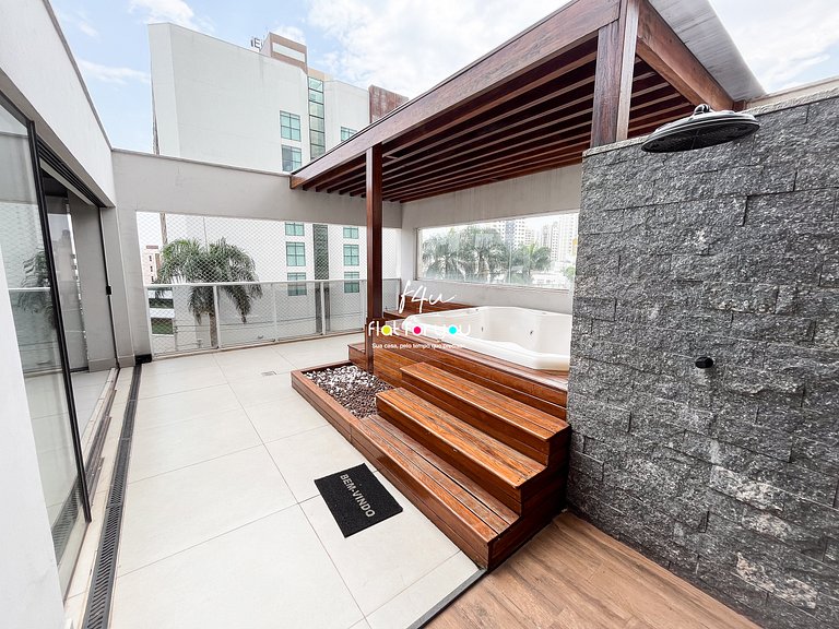 #304O# Apartamento lindo de 2 quartos com jacuzzi privativa