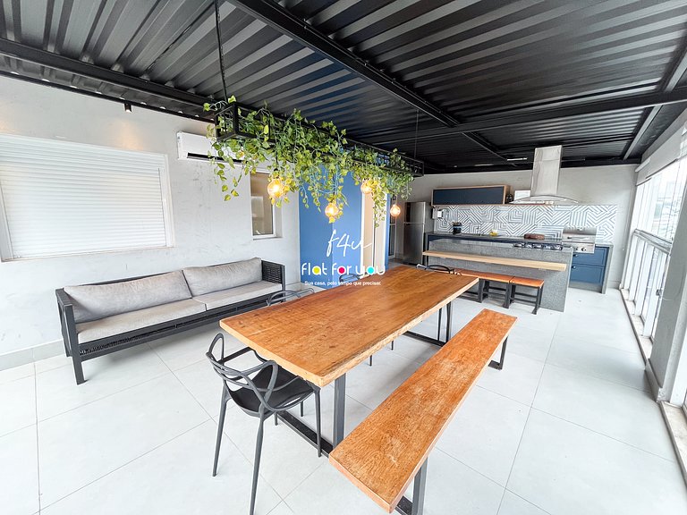 #304O# Apartamento lindo de 2 quartos com jacuzzi privativa