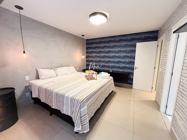 #304O# Apartamento lindo de 2 quartos com jacuzzi privativa