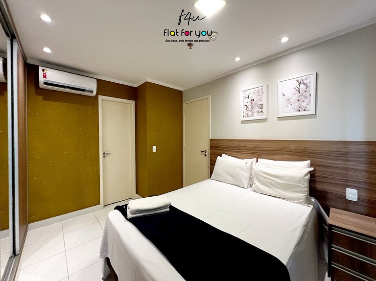 #1206B# Lindo apto 1Q Jardim Goias, mobiliado