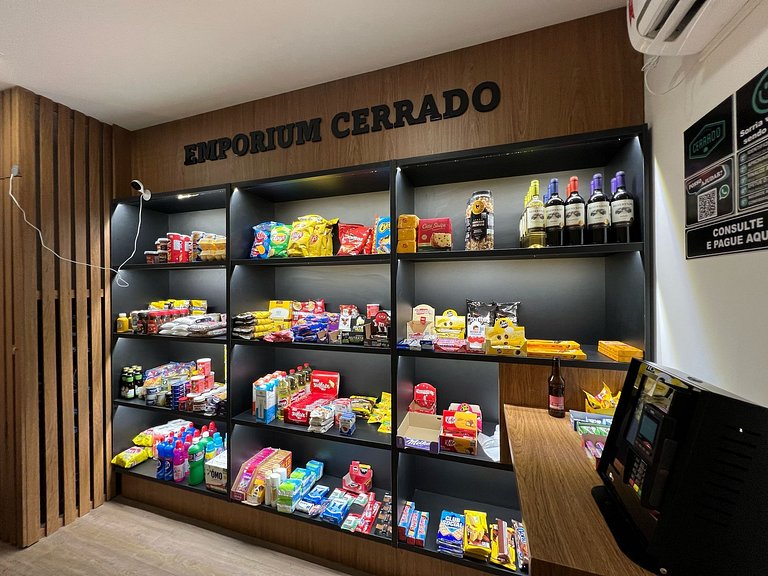 #1404A# Flat mobiliado no Jardim Goias
