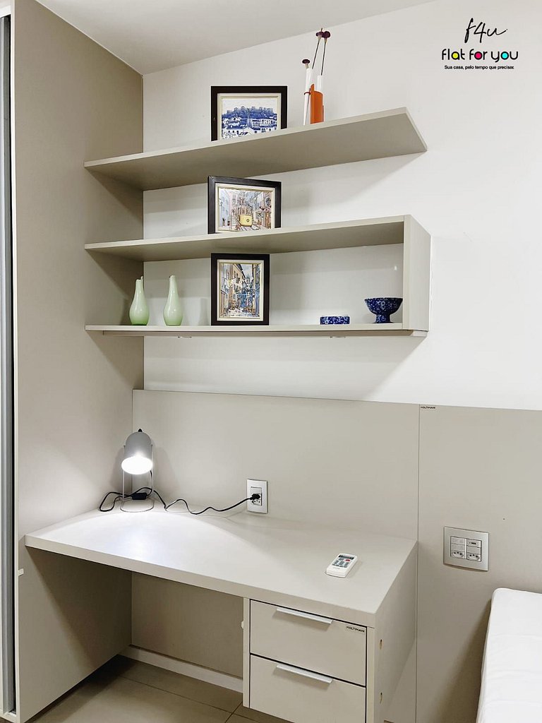 #1503O# FLAT lindo e mobiliado Metropolitan Sidney