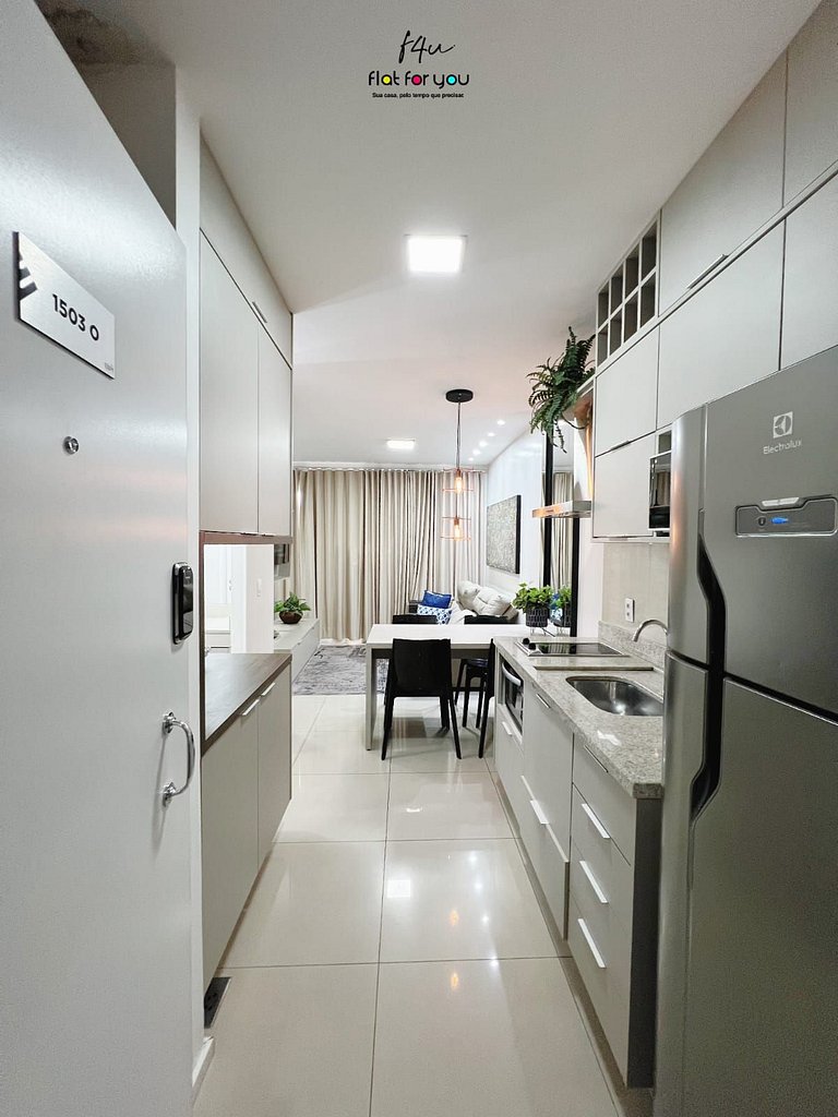 #1503O# FLAT lindo e mobiliado Metropolitan Sidney
