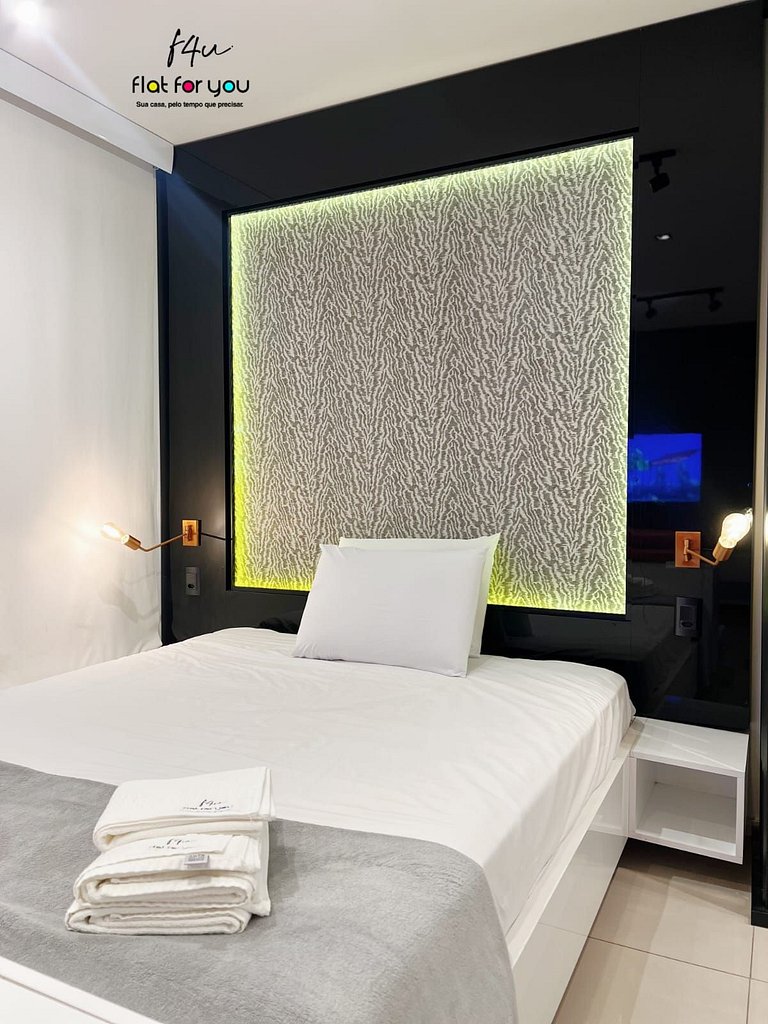 501T Lindo Flat no Metropolitan Sidney- Jd Goiás