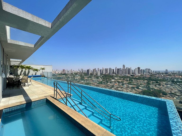 501T Lindo Flat no Metropolitan Sidney- Jd Goiás