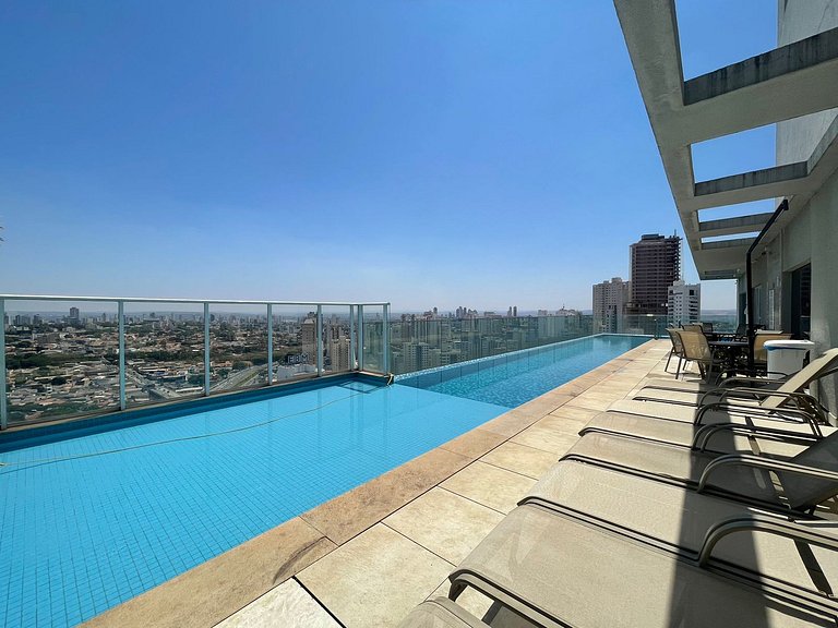 501T Lindo Flat no Metropolitan Sidney- Jd Goiás