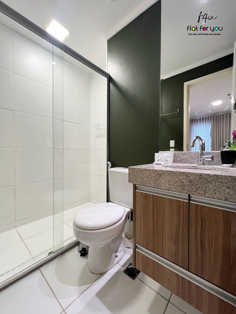 #1206B# Lindo apto 1Q Jardim Goias, mobiliado
