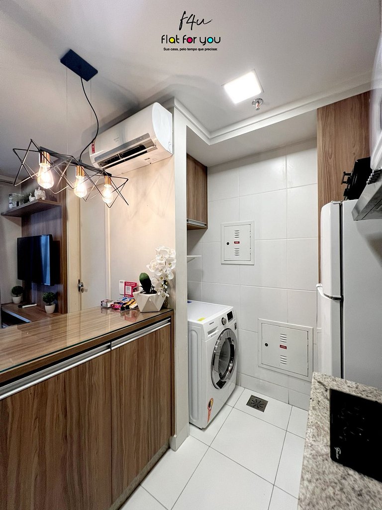 #1206B# Lindo apto 1Q Jardim Goias, mobiliado