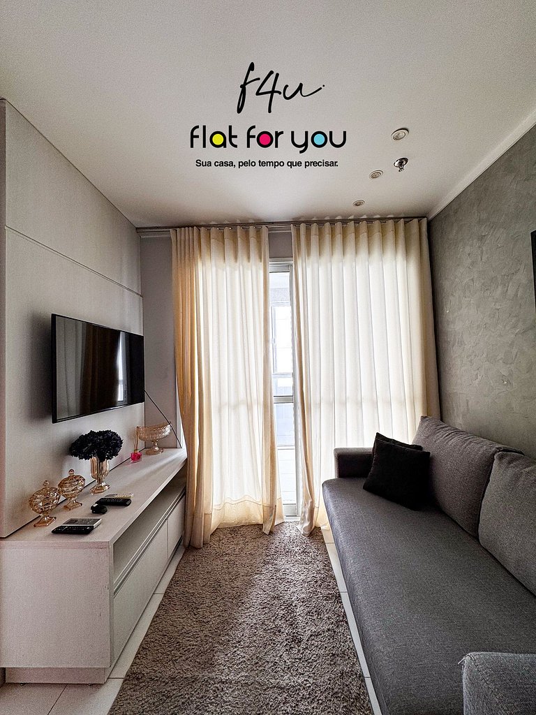 #1707A# Apto 1 quarto .próx Pq Flamboyant