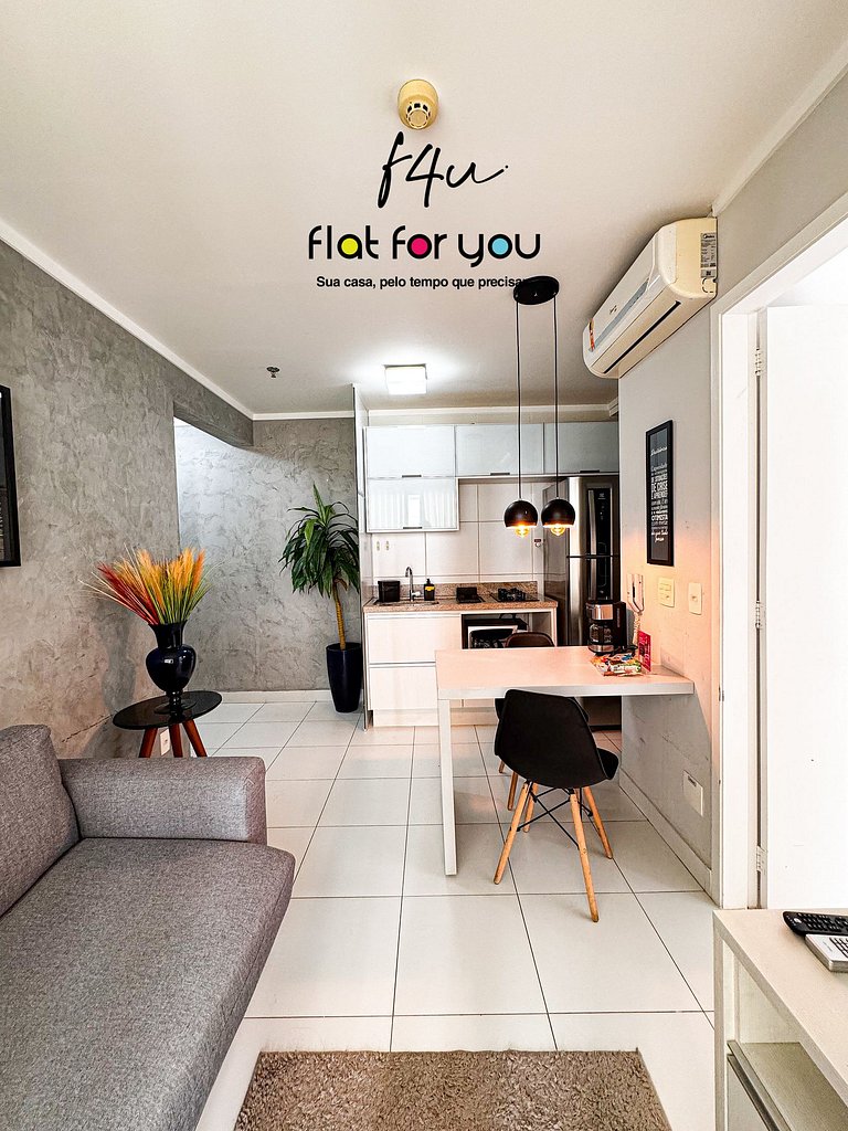 #1707A# Apto 1 quarto .próx Pq Flamboyant