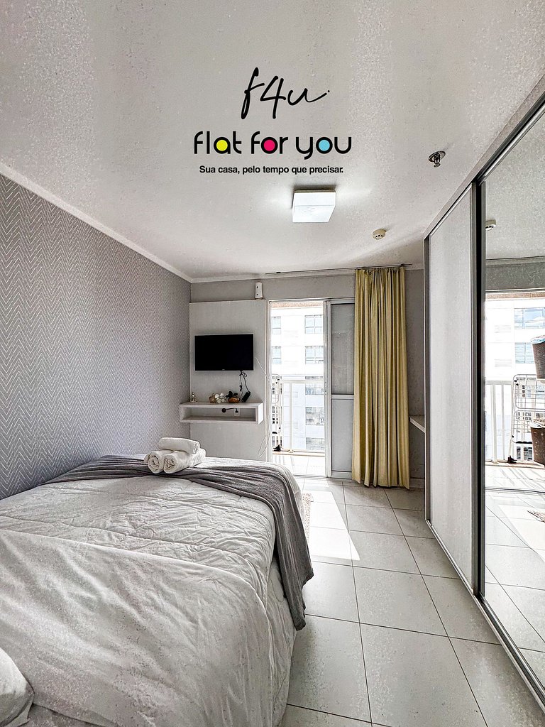 #1707A# Apto 1 quarto .próx Pq Flamboyant