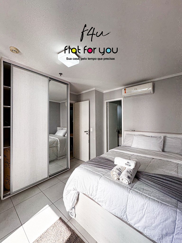 #1707A# Apto 1 quarto .próx Pq Flamboyant