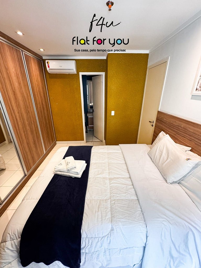 #1206B# Lindo apto 1Q Jardim Goias, mobiliado