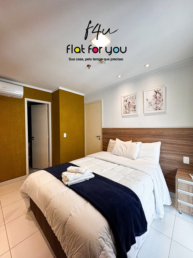 #1206B# Lindo apto 1Q Jardim Goias, mobiliado
