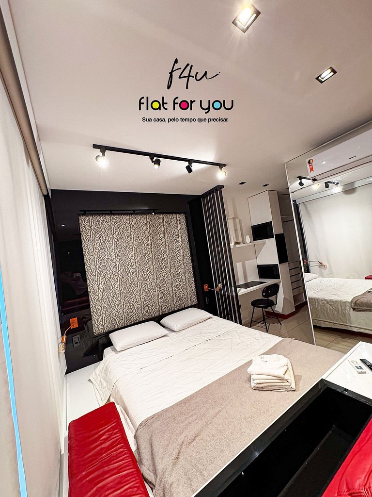 501T Lindo Flat no Metropolitan Sidney- Jd Goiás