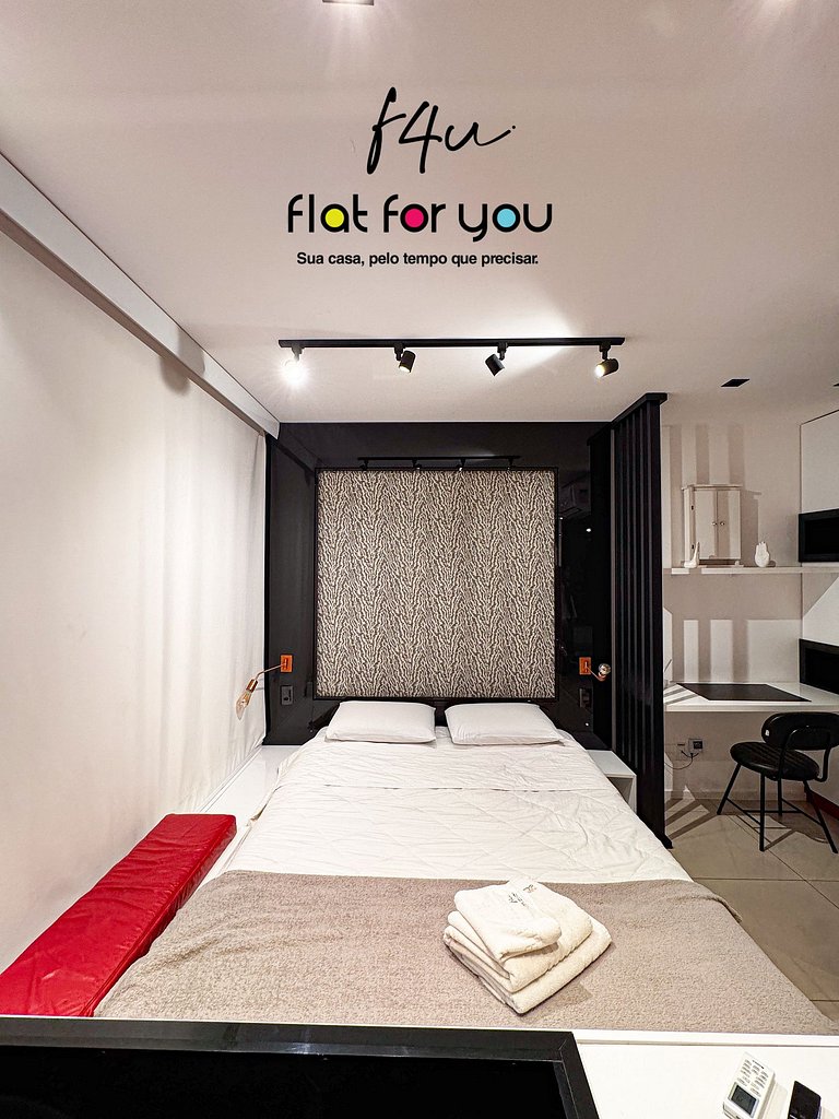 501T Lindo Flat no Metropolitan Sidney- Jd Goiás