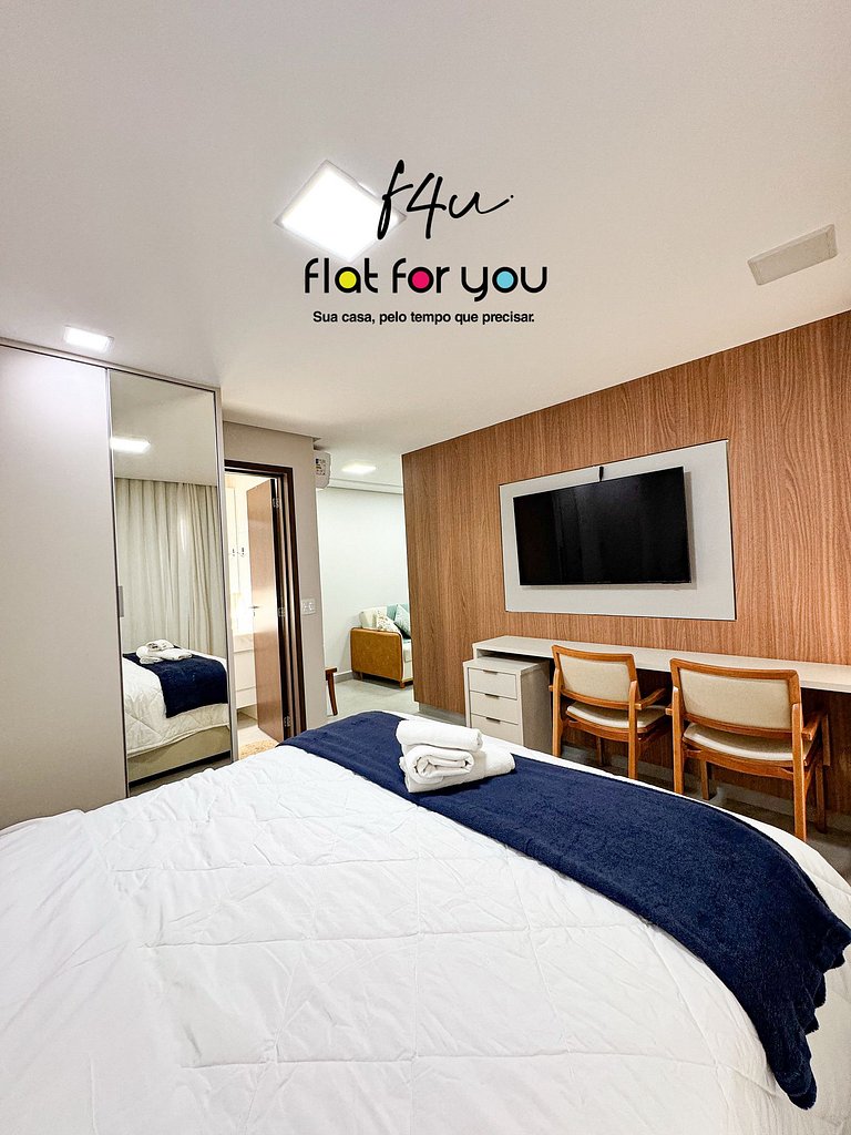 2208 Lindo e completo Flat no Citizen Home Bueno