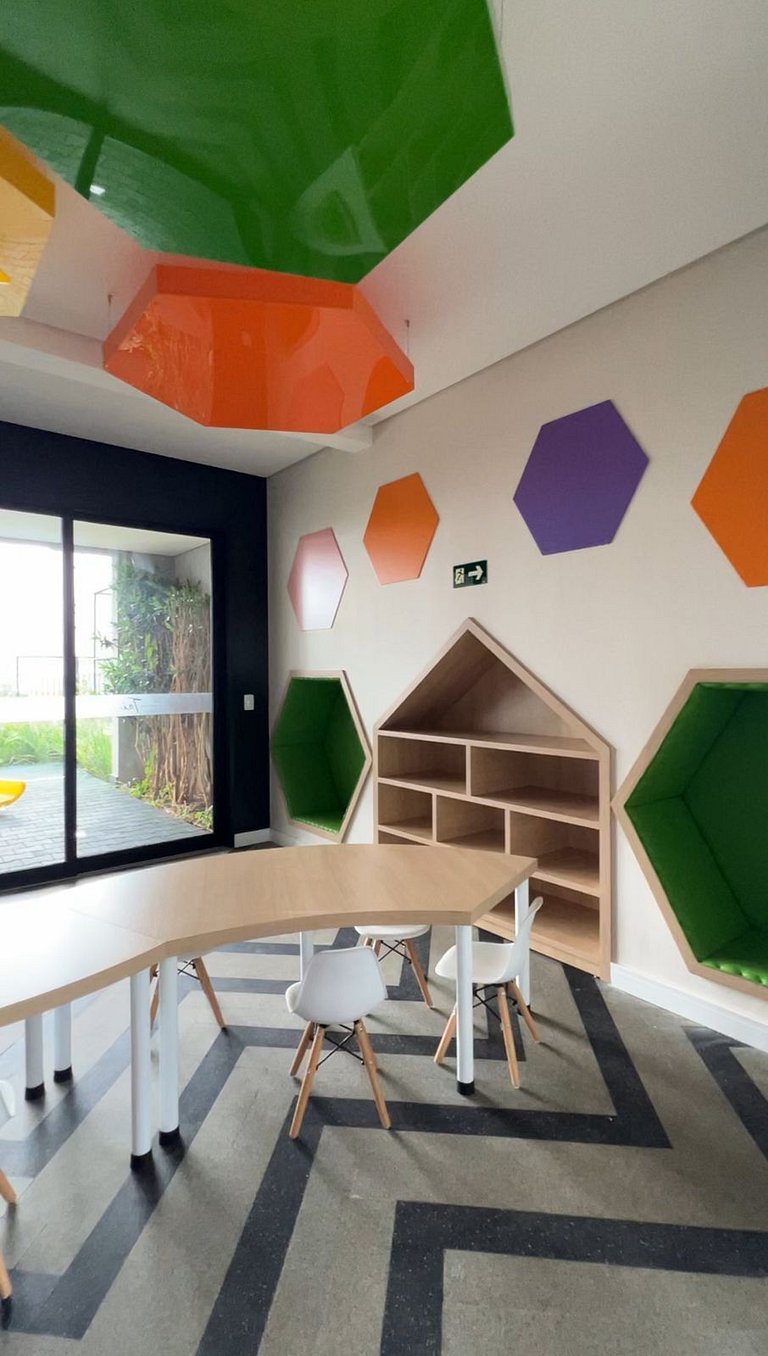 #1401S# Flat decorado e completo no Setor Bueno