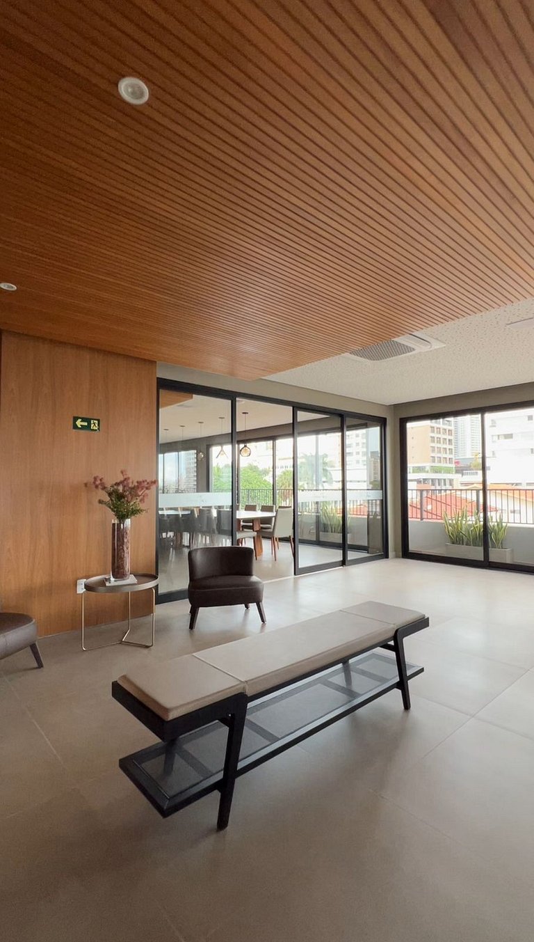 #1401S# Flat decorado e completo no Setor Bueno
