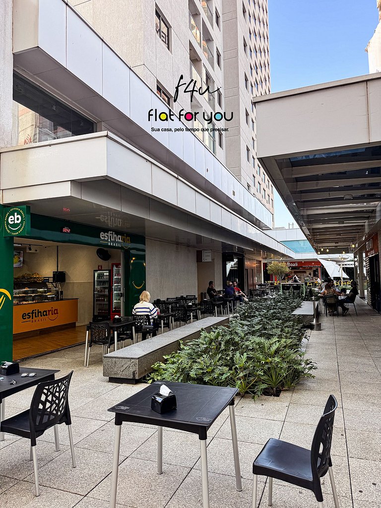 #1206B# Lindo apto 1Q Jardim Goias, mobiliado