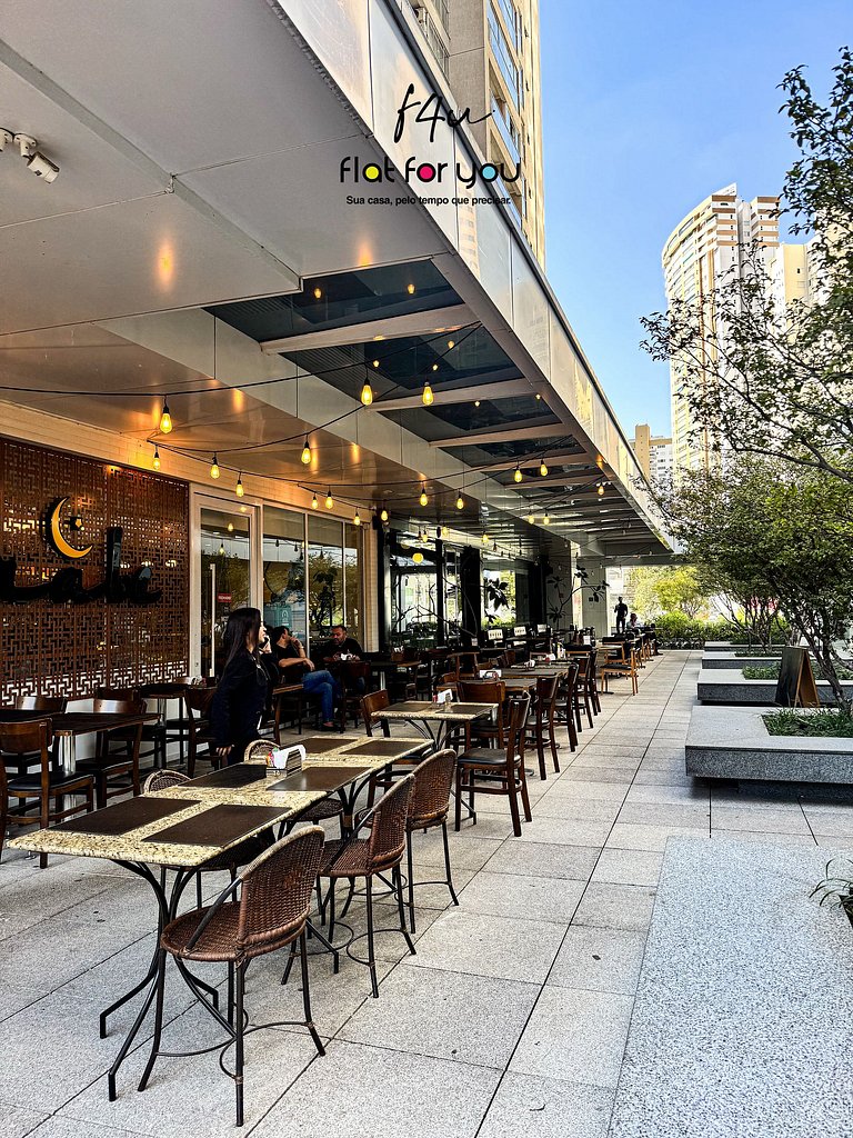 #1404A# Flat mobiliado no Jardim Goias