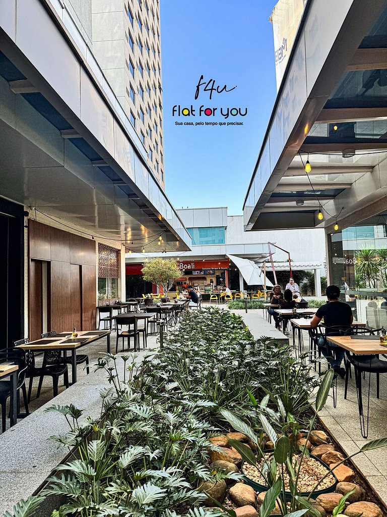 #1404A# Flat mobiliado no Jardim Goias
